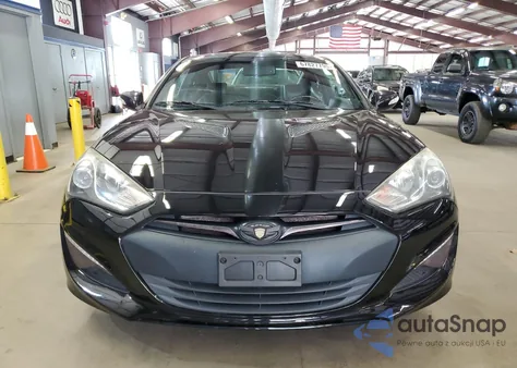 2013 Hyundai Genesis Coupe 3.8L from USA, damaged, VIN KMHHU6KJ0DU080636